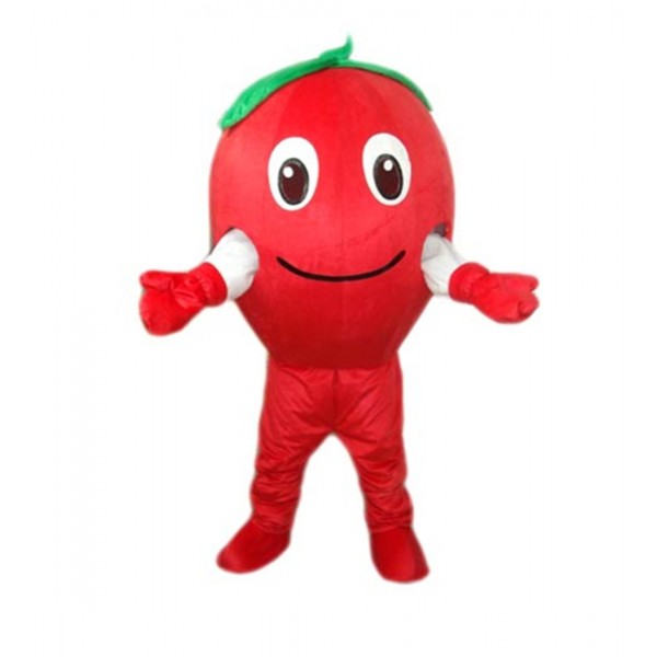 Red Apple Mascot Costume Free Shipping
