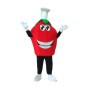 Strawberry Mascot Costume Free Shipping