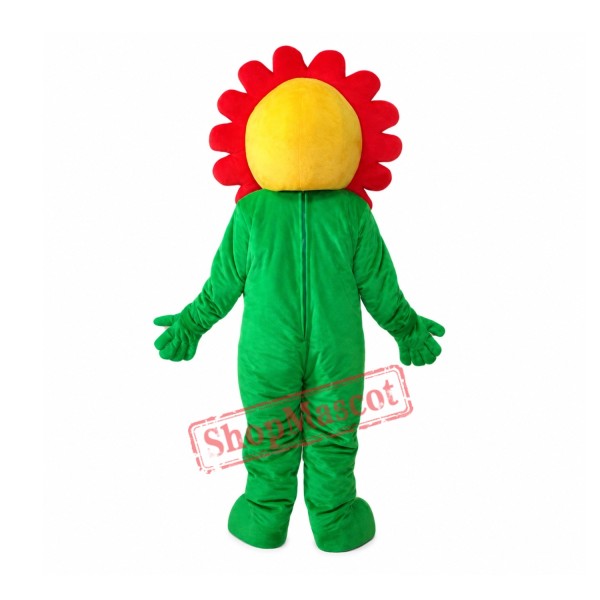 Sunflower Mascot Costume Free Shipping