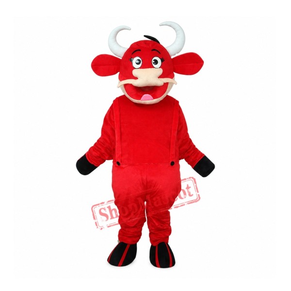 Bull Mascot Costume Free Shipping