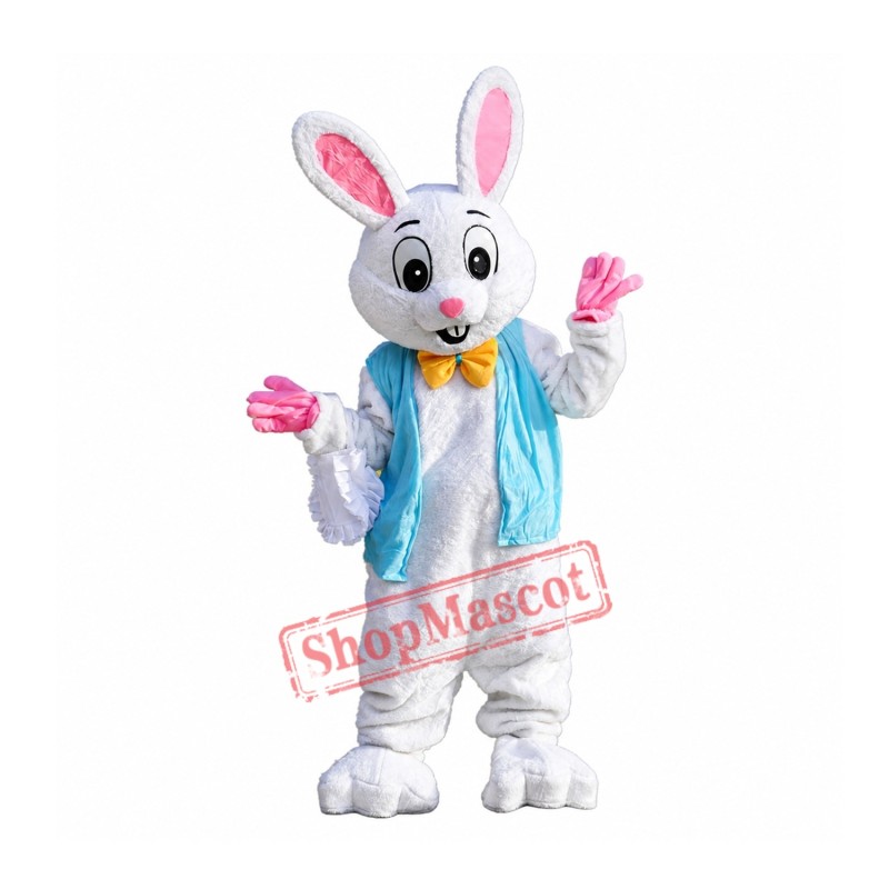 Deluxe Plush Easter Bunny Mascot Costume Deluxe Plush Easter Bunny Mascot Costume