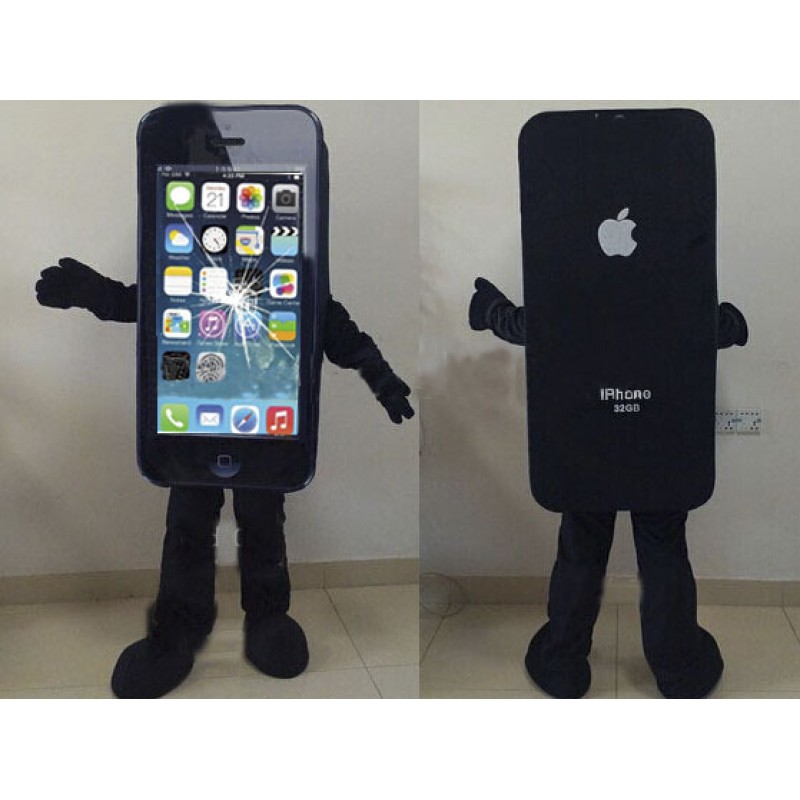 Broken Screen Iphone Mascot Costume