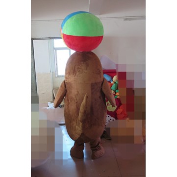 Sea Lion Mascot Costume