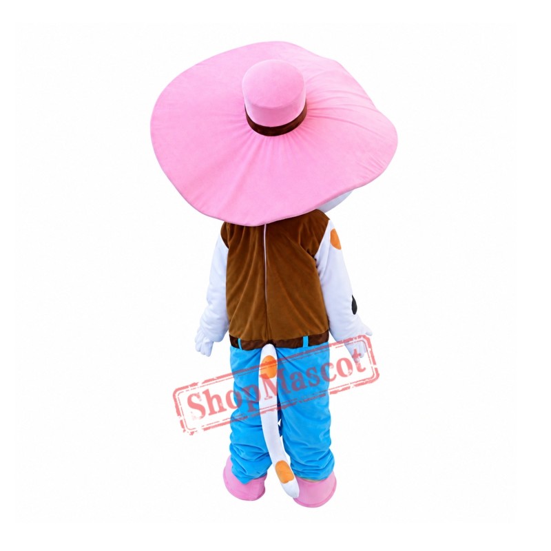 Sheriff Callie's Wild West Sheriff Caillie Mascot Costume Sheriff Callie's Wild West Sheriff Caillie Mascot Costume