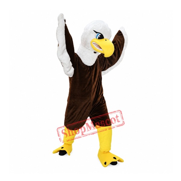 Brwon Eagle Mascot Costume