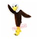 Brwon Eagle Mascot Costume