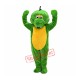 Cute Christmas Green Dinosaur Mascot Costume