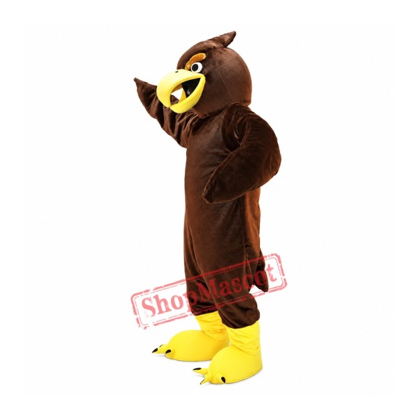 Brown Hawk Lightweight Mascot Costume
