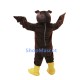 Brown Owl Mascot Costume