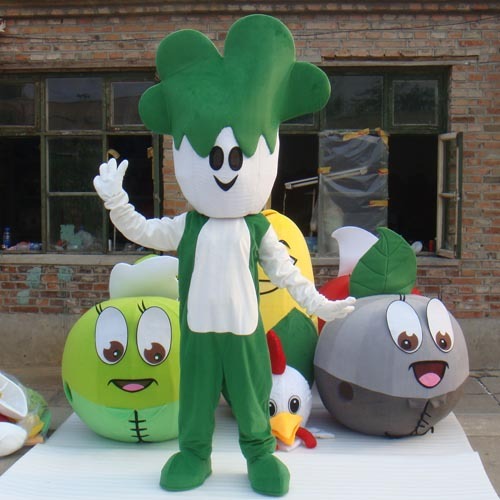 Cabbage Cartoon Mascot Costume