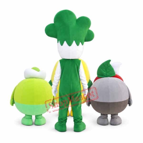 Cabbage Cartoon Mascot Costume Cabbage Cartoon Mascot Costume