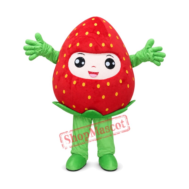 Strawberry Mascot Costume Strawberry Mascot Costume