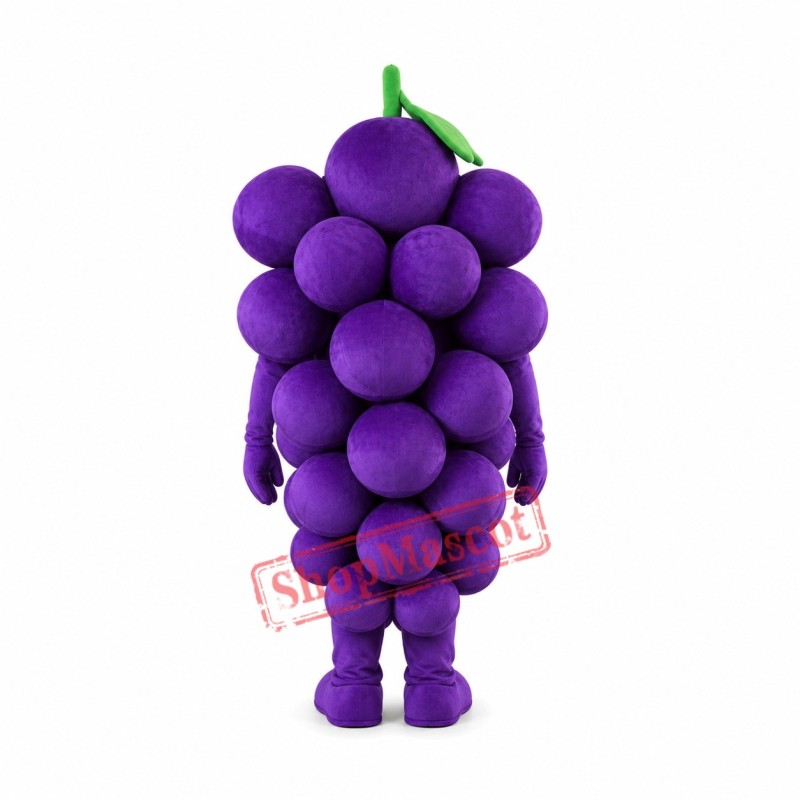 Grape Mascot Costume Grape Mascot Costume