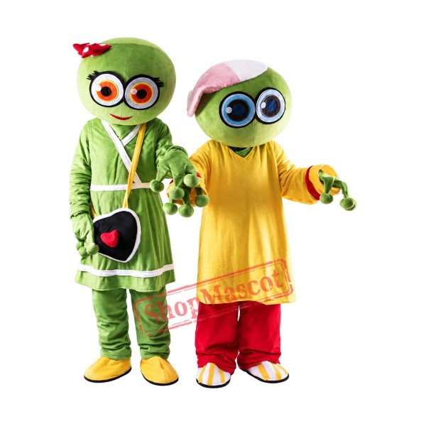 Frog Plush Adult Mascot Costume