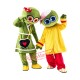 Frog Plush Adult Mascot Costume Frog Plush Adult Mascot Costume