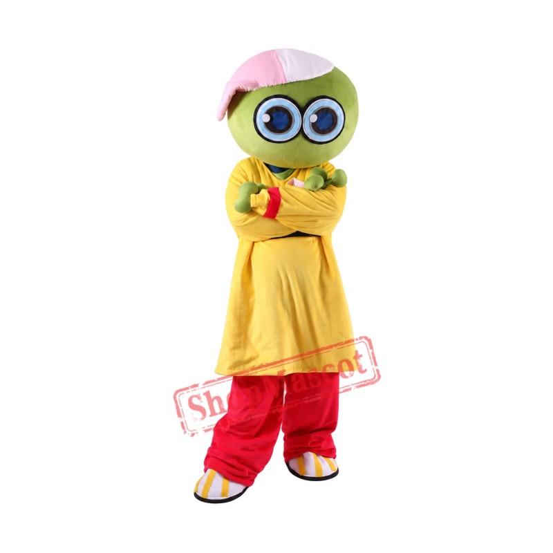 Frog Plush Adult Mascot Costume Frog Plush Adult Mascot Costume