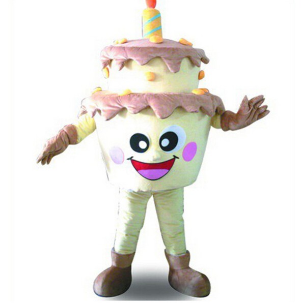 Birthday Cake Mascot Costume
