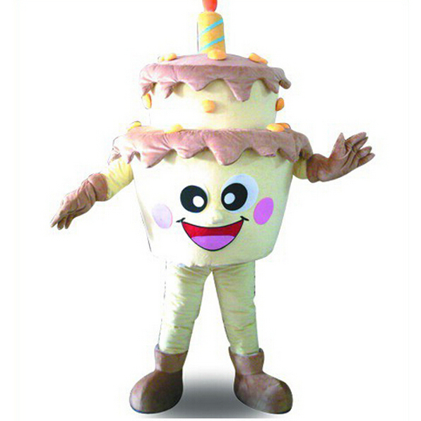 Birthday Cake Mascot Costume