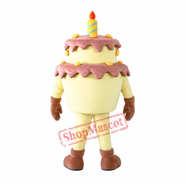 Birthday Cake Mascot Costume Birthday Cake Mascot Costume