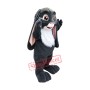 Gray Bunny Mascot Costume