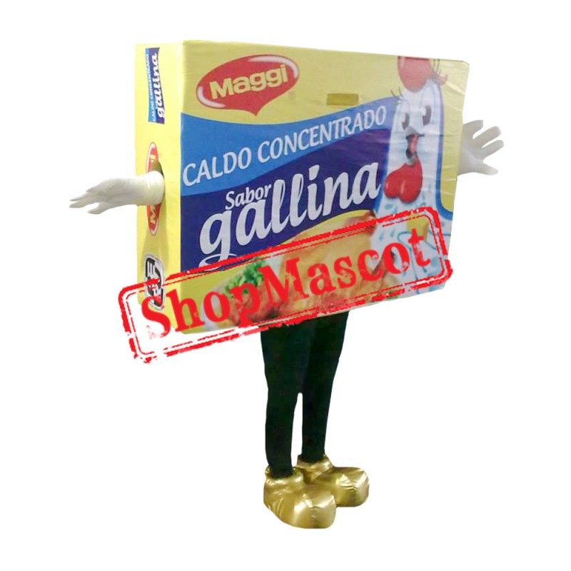 Maggi Caldo de Gallina Mascot Costume