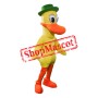 Yellow Duck Mascot Costume