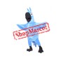 Blue Boy Macaw Mascot Costume