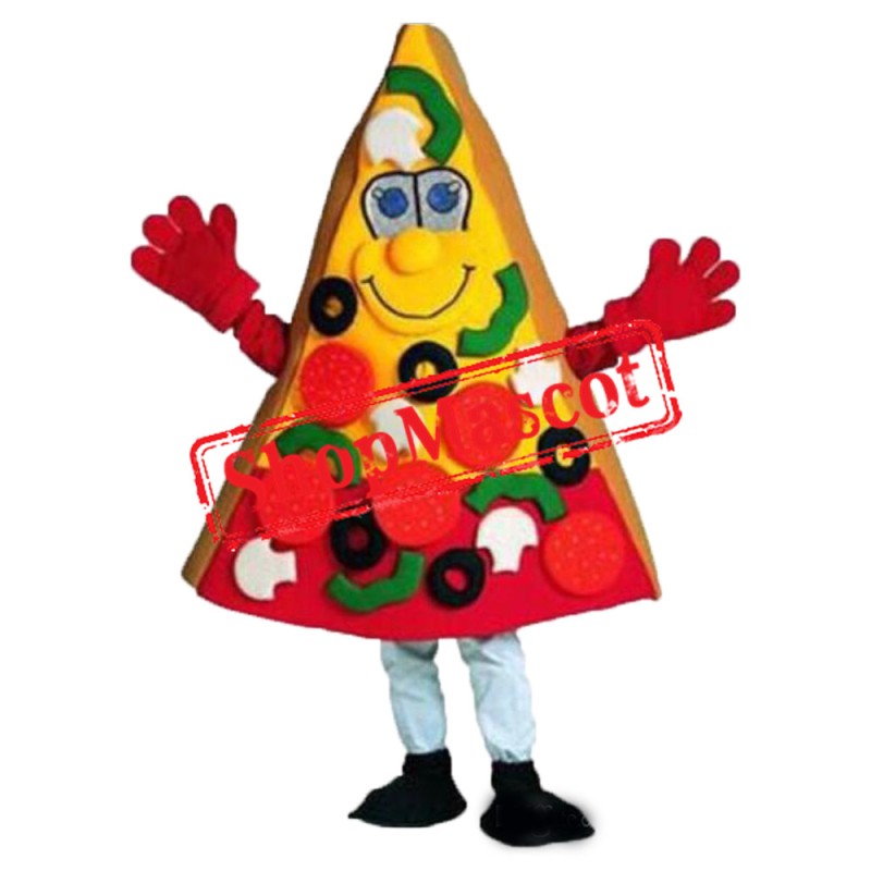Pizza Slice Mascot Costume