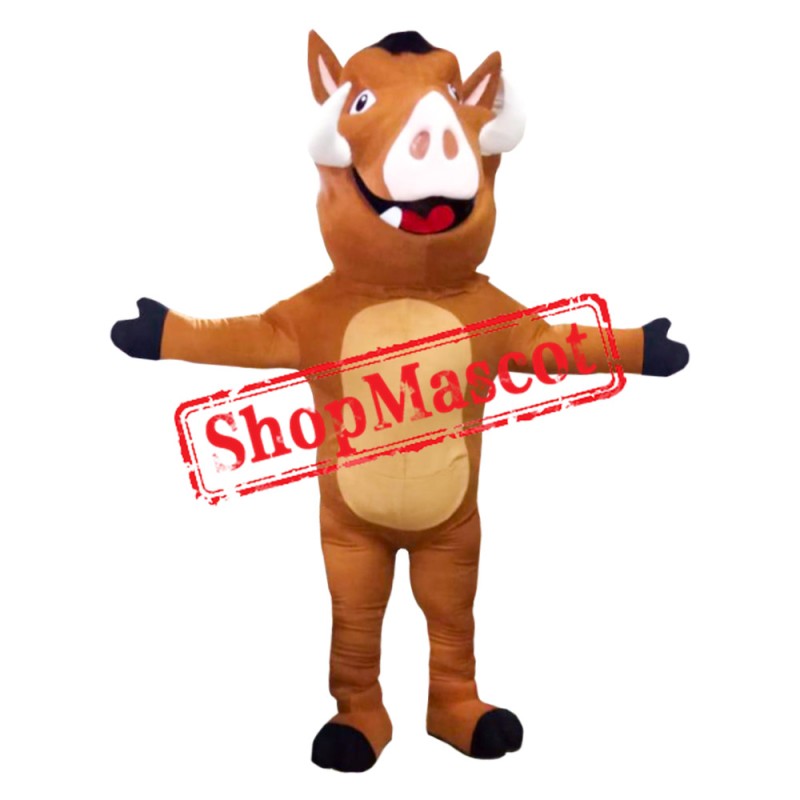 Warthog Mascot Costume
