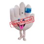 Hand With Band Aid Mascot Costume