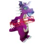 Purple Dragon Mascot Costume