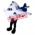 LAN Airplane Mascot Costume