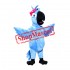 Blue Girl Macaw Mascot Costume