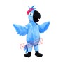 Blue Girl Macaw Mascot Costume