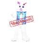 White Bunny Mascot Costume
