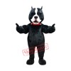 Black Pitbull Mascot Costume