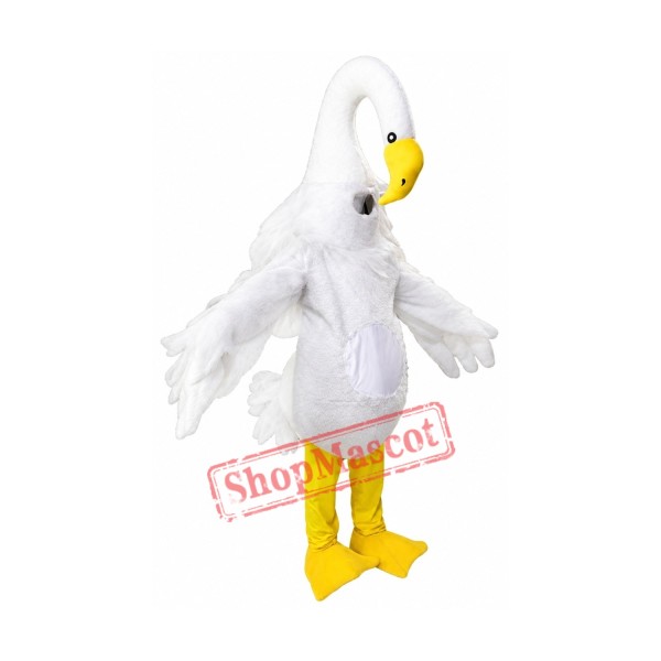 Long Necked Swan Mascot Costumes Free Shipping