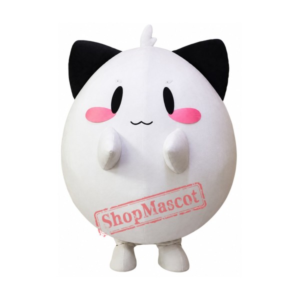White Ball Mascot Costumes Free Shipping