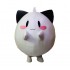 White Ball Mascot Costumes Free Shipping