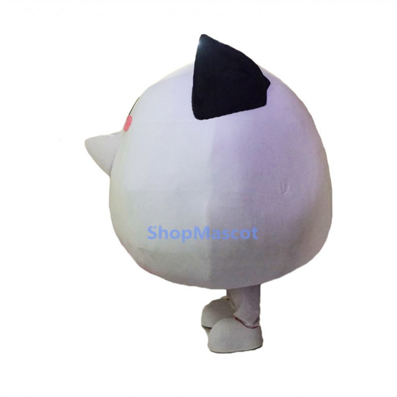 White Ball Mascot Costumes Free Shipping