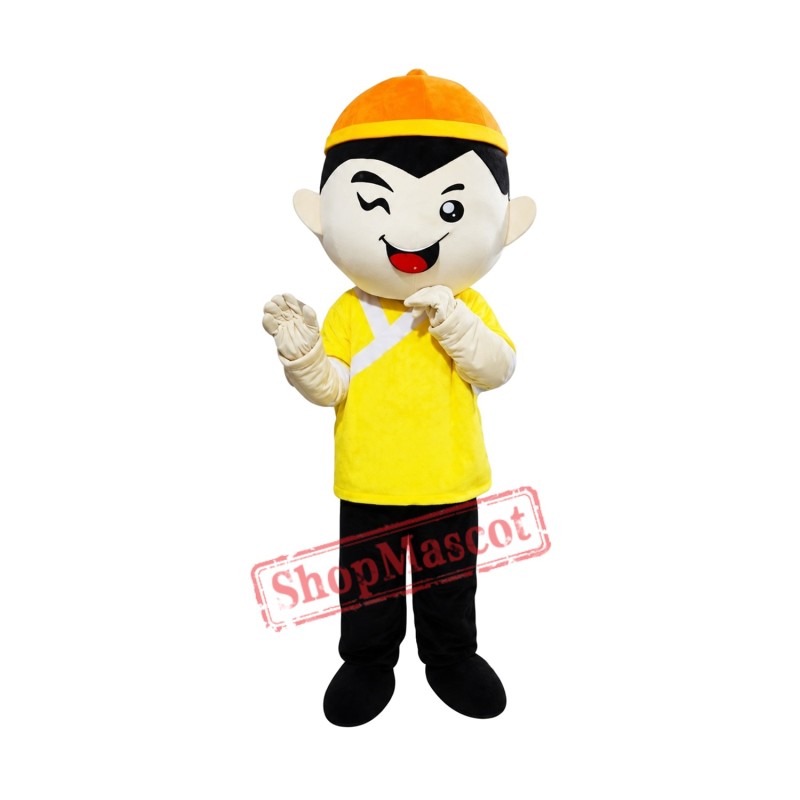 Chinese Boy Mascot Costumes Free Shipping