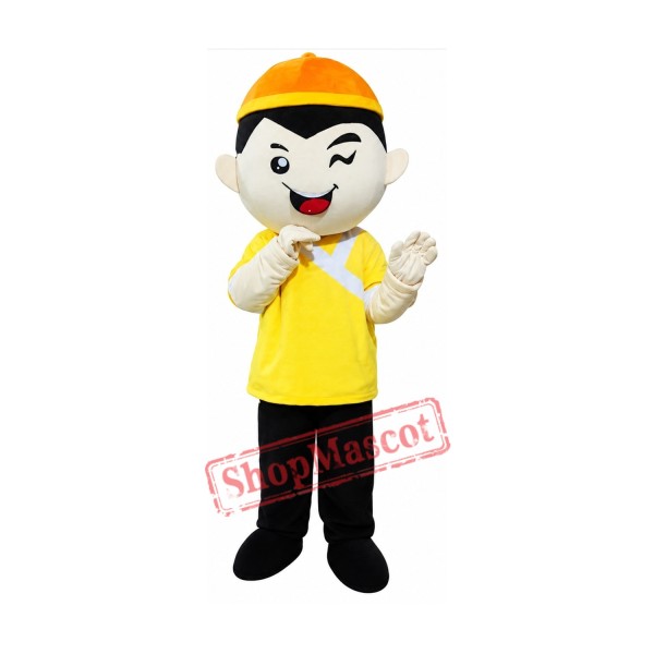 Chinese Boy Mascot Costumes Free Shipping Chinese Boy Mascot Costumes Free Shipping