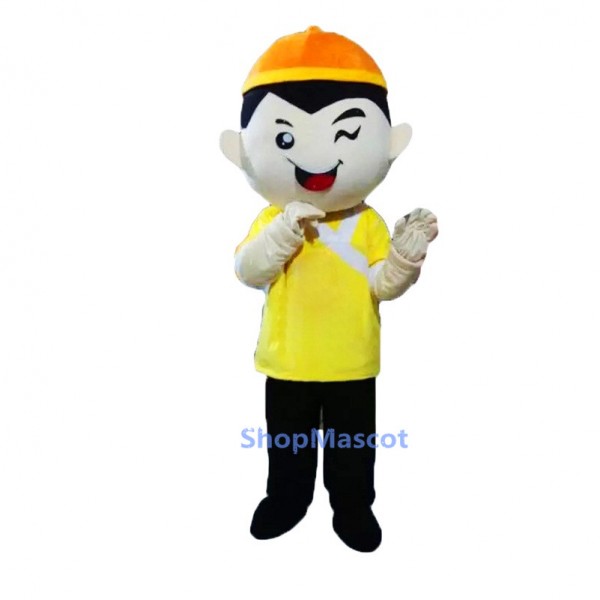 Chinese Boy Mascot Costumes Free Shipping