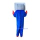 Blue Computer Mascot Costumes Free Shipping