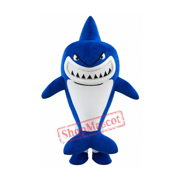 Blue Shark Mascot Costumes Free Shipping
