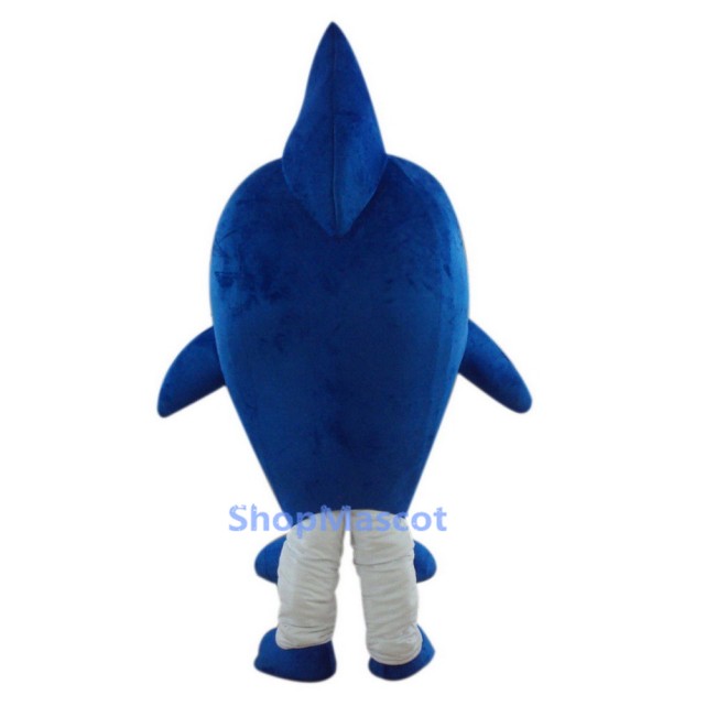 Blue Shark Mascot Costumes Free Shipping