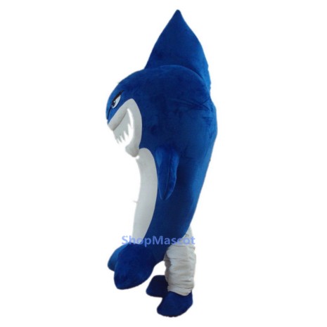 Blue Shark Mascot Costumes Free Shipping