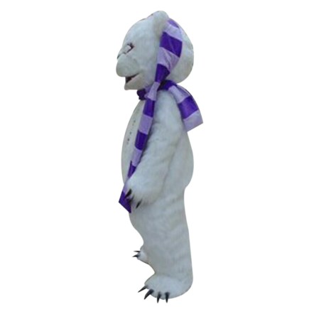 White Beggar Bear Mascot Costumes Free Shipping