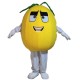 Yellow Pear Mascot Costumes Free Shipping