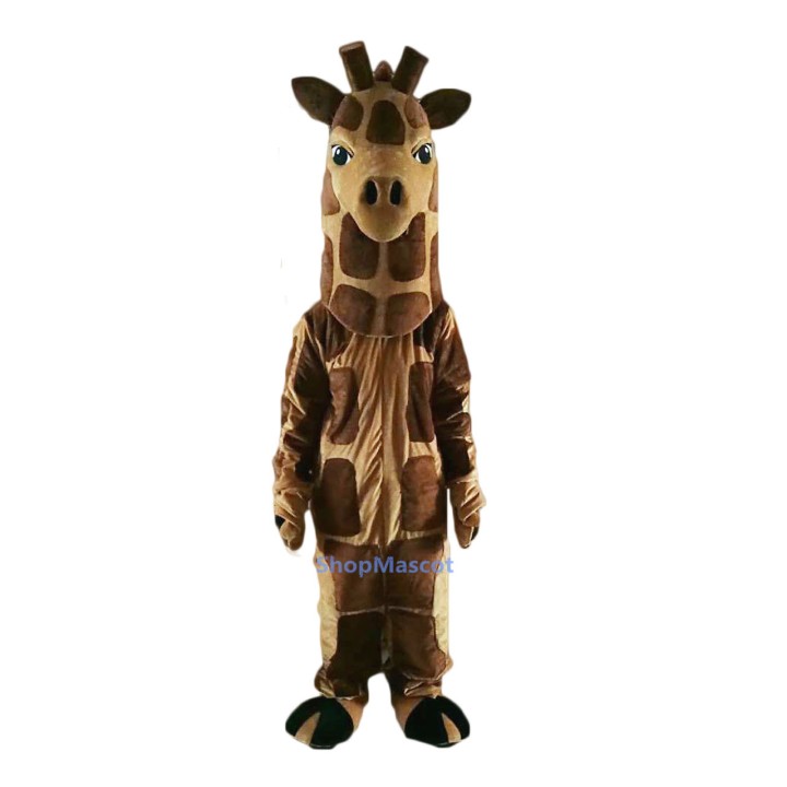 Realistic Giraffe  Mascot Costumes Free Shipping